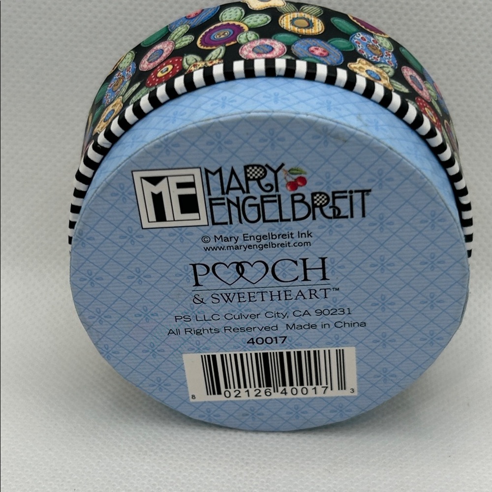 Mary Engelbreit Decorative Round Cardboard Boxes - Picture 12 of 13